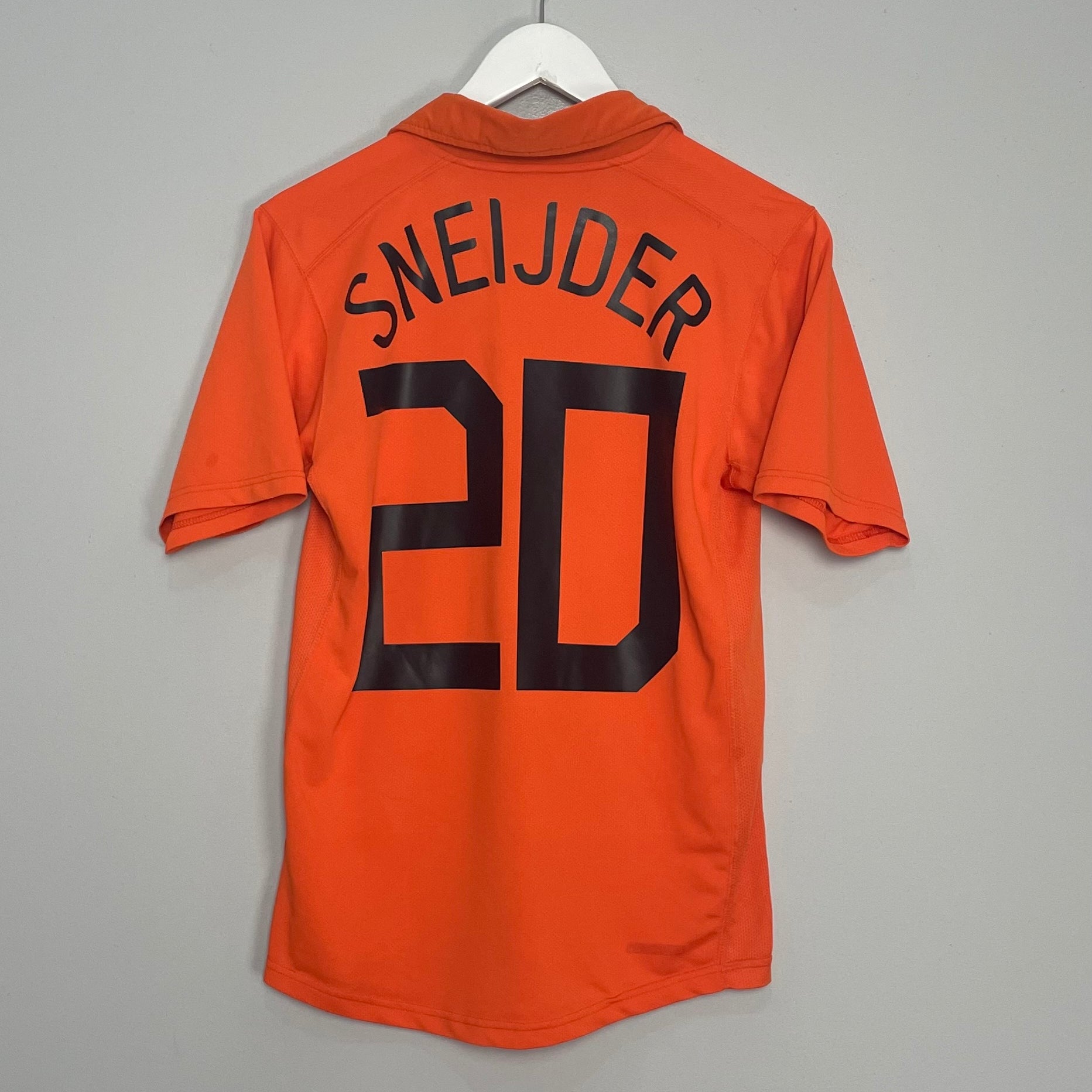 Shop 2006/07 NETHERLANDS SNEJDER #10 HOME SHIRT (XL.BOYS) NIKE, classic football shirts, vintage football shirts & retro soccer jerseys at Cult Kits