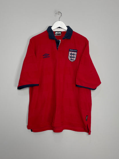 1999/01 ENGLAND AWAY SHIRT (XXL) UMBRO