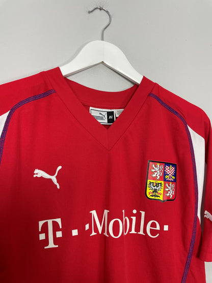 2003/04 CZECH REPUBLIC HOME SHIRT (XL) PUMA
