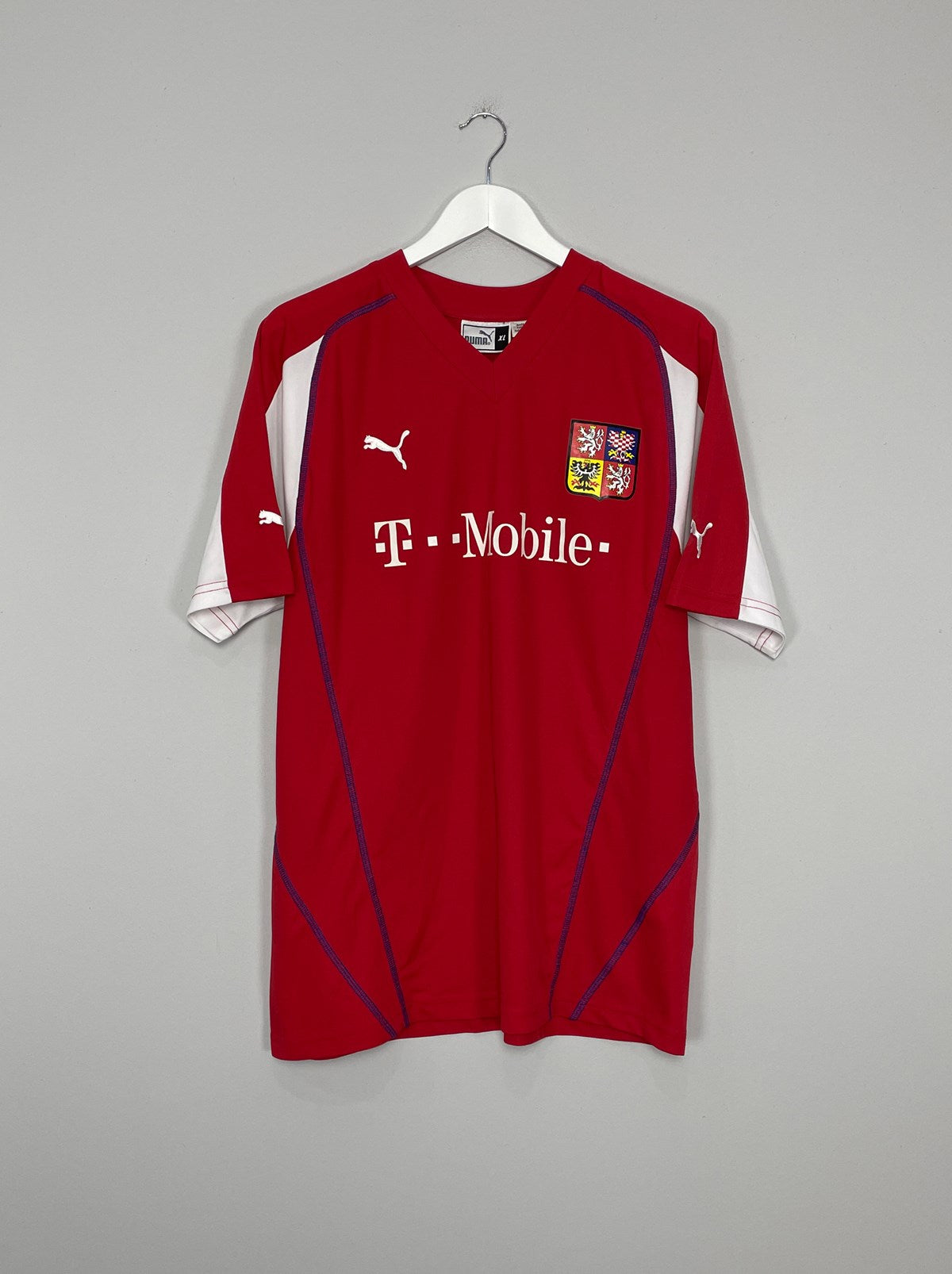 2003/04 CZECH REPUBLIC HOME SHIRT (XL) PUMA