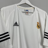 2001/02 REAL MADRID TRAINING SHIRT (XXL) ADIDAS