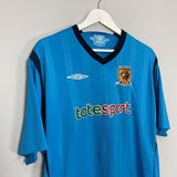 2009/10 HULL AWAY SHIRT (XL) UMBRO