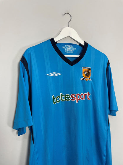 2009/10 HULL AWAY SHIRT (XL) UMBRO
