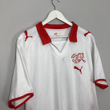 2007/09 SWITZERLAND BARNETTA #7 *SIGNED* AWAY SHIRT (XL) PUMA