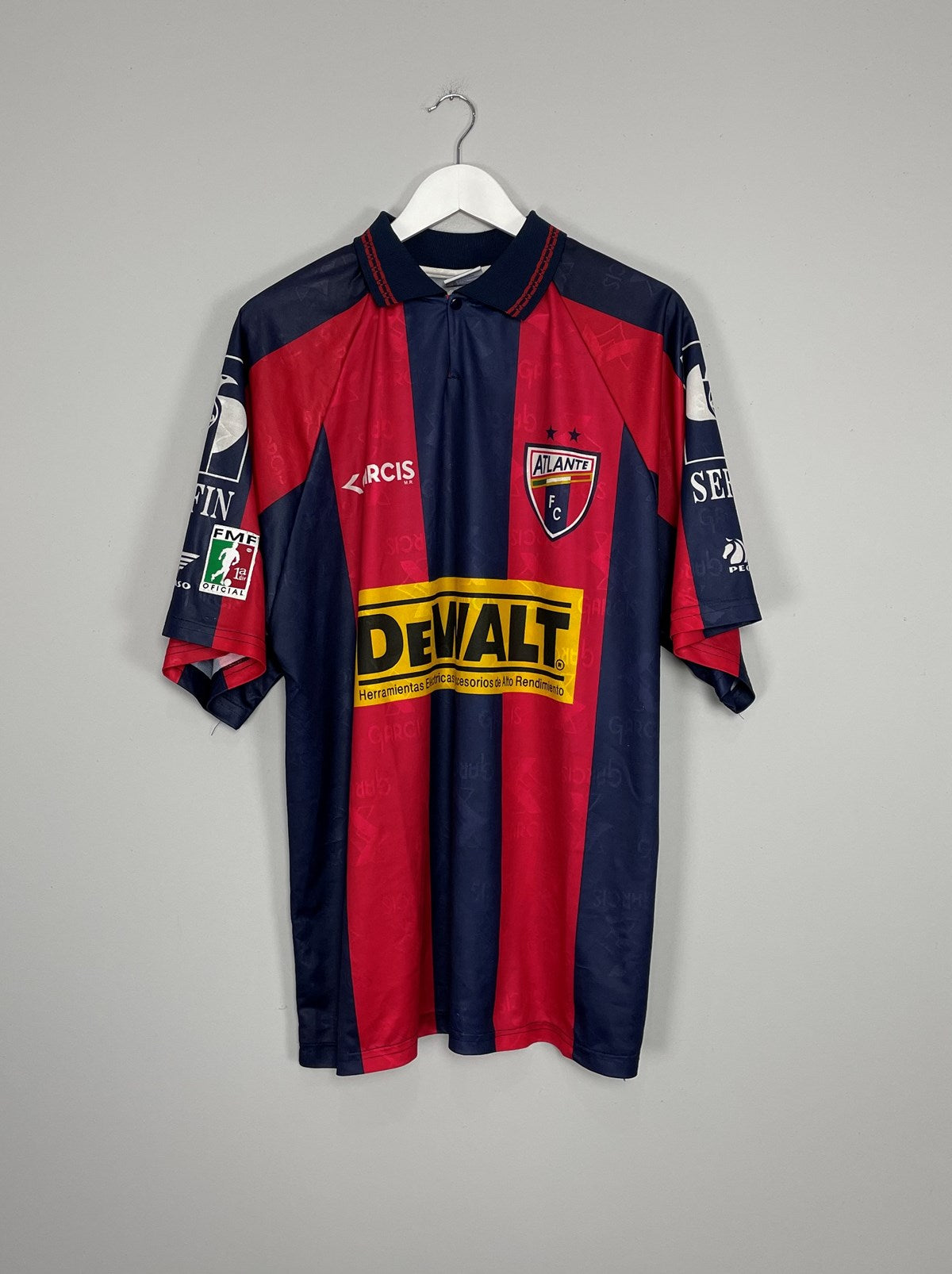 Shop 1997/98 ATLANTE HOME SHIRT (XL) GARCIS, classic football shirts, vintage football shirts & retro soccer jerseys at Cult Kits