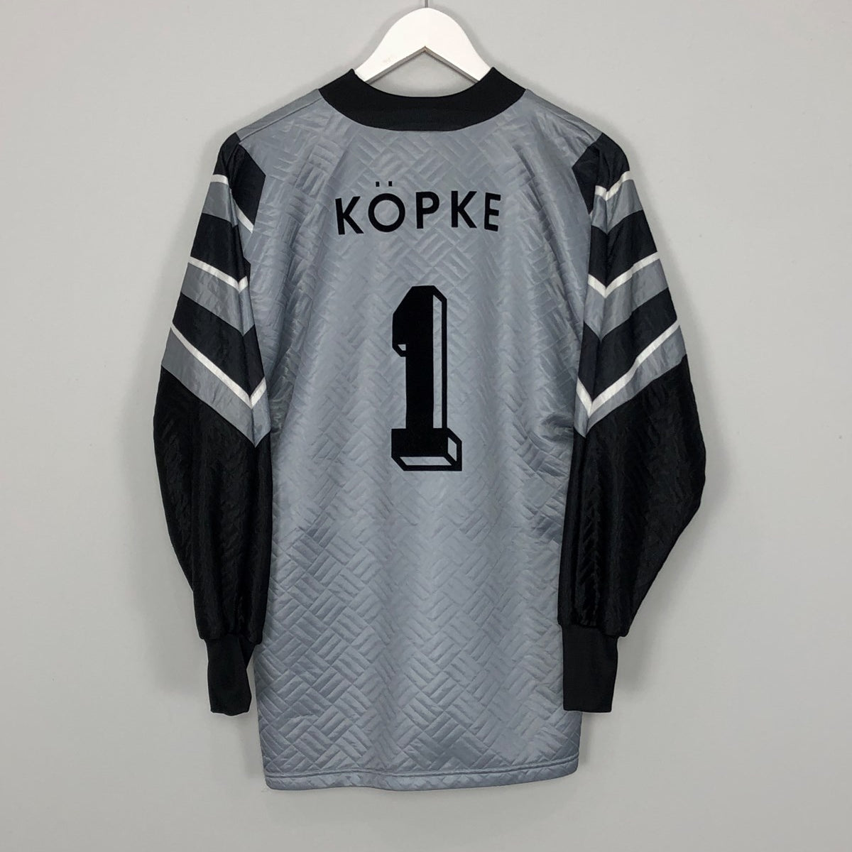 Shop 1996/98 ADIDAS (GERMANY) KOPKE #1 TEMPLATE GK SHIRT (S), classic football shirts, vintage football shirts & retro soccer jerseys at Cult Kits
