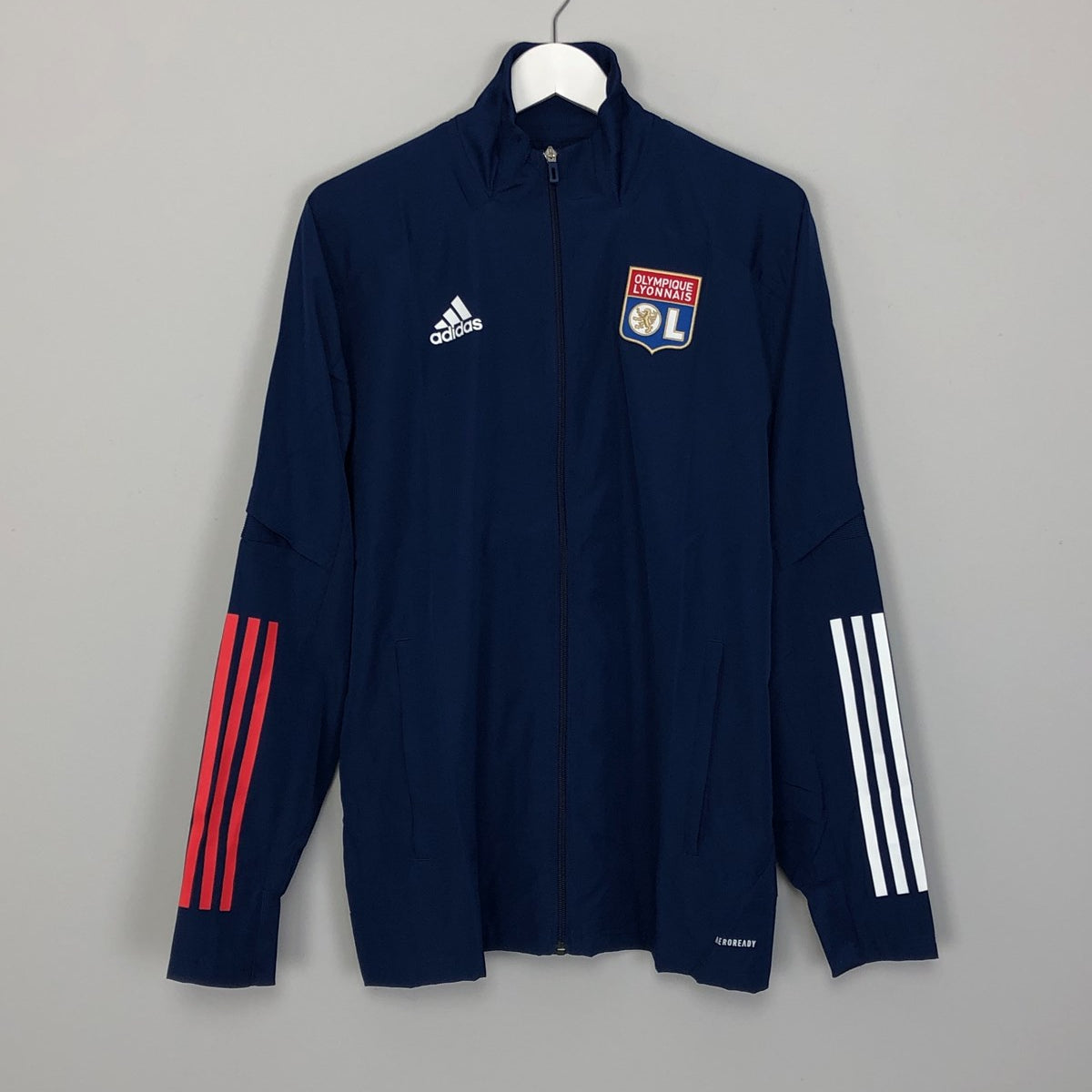 Shop 2020/21 LYON *MINT* ADIDAS TRAINING JACKET (M), classic football shirts, vintage football shirts & retro soccer jerseys at Cult Kits