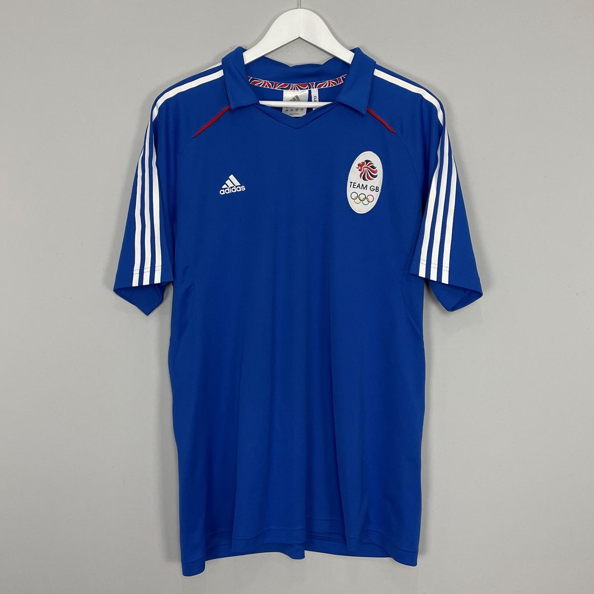 Shop 2012 GREAT BRITAIN ADIDAS OLYMPICS TRAINING POLO (XL), classic football shirts, vintage football shirts & retro soccer jerseys at Cult Kits