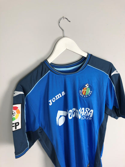 2014/15 GETAFE LAFARGE #28 *MATCH ISSUE* HOME SHIRT (M) JOMA