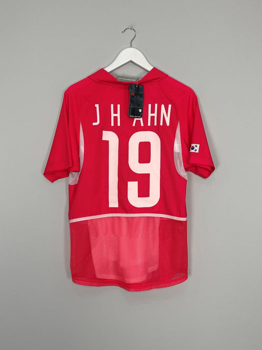 2002/04 SOUTH KOREA J.H.AHN #19 *PLAYER ISSUE* HOME SHIRT (S) NIKE