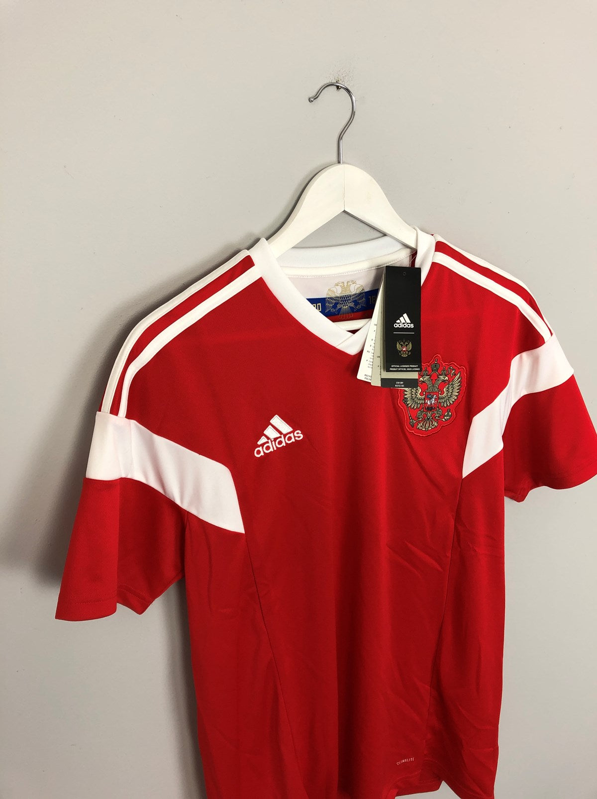 2018/19 RUSSIA *BNWT* HOME SHIRT (MULTIPLE SIZES) ADIDAS