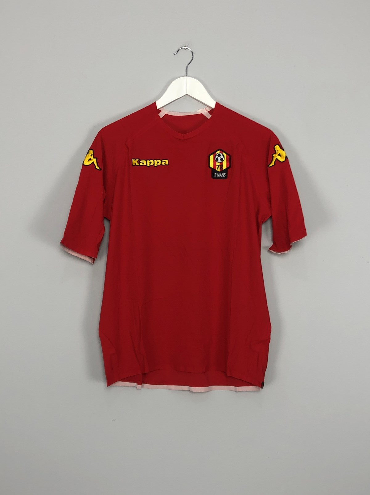 2006/07 LE MANS *PLAYER ISSUE* HOME SHIRT (L) KAPPA