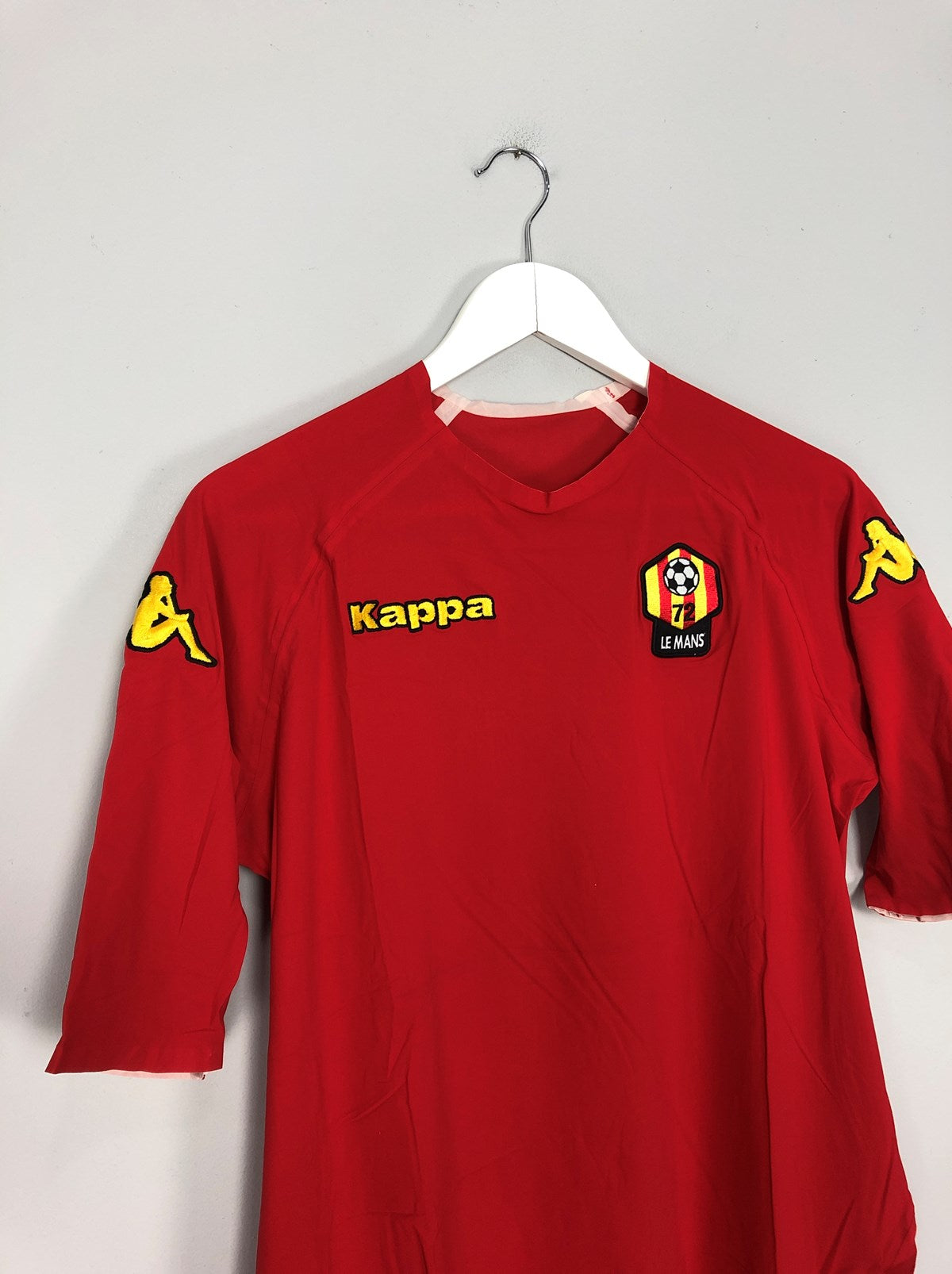 2006/07 LE MANS *PLAYER ISSUE* HOME SHIRT (L) KAPPA