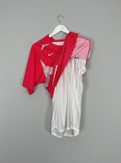 2002/04 SOUTH KOREA C G SONG #22 *PLAYER ISSUE* HOME SHIRT (L) NIKE