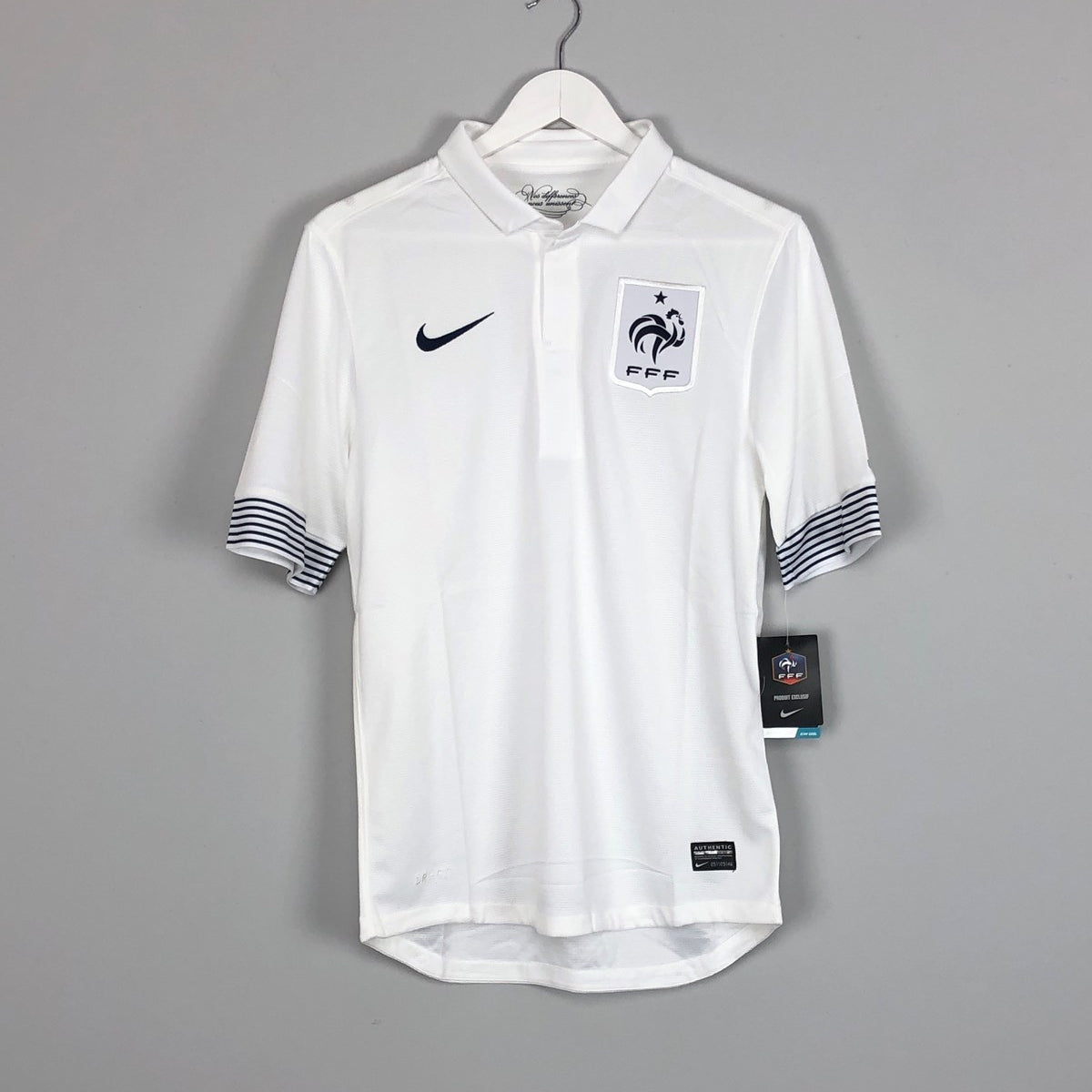 Shop 2012/13 FRANCE *BNWT* AWAY SHIRT (S) NIKE, classic football shirts, vintage football shirts & retro soccer jerseys at Cult Kits