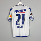 2007 GAMBA OSAKA KAJI #21 HOME SHIRT (S) UMBRO