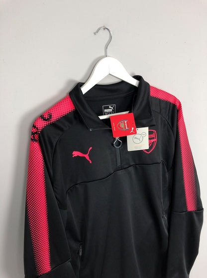 Cult Kits - 2017/18 ARSENAL *BNWT* PUMA 1/2 ZIP TRAINING JACKET ...