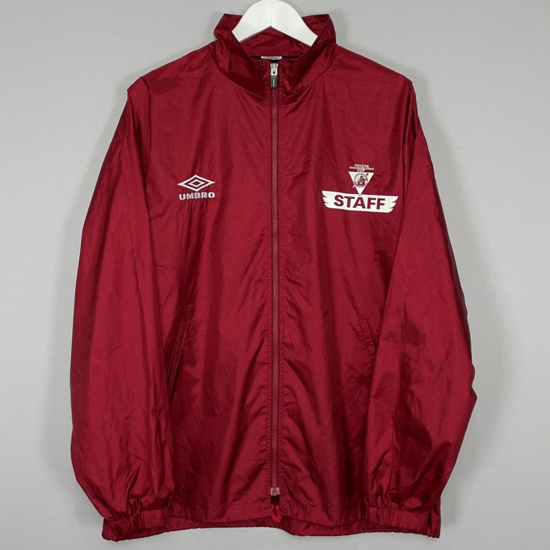 Shop 1994 TOYOTA CUP ADIDAS STAFF JACKET (L), classic football shirts, vintage football shirts & retro soccer jerseys at Cult Kits