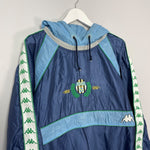 Shop 1997/98 JUVENTUS KAPPA HOODED CENTENARY TRAINING JACKET (XL), classic football shirts, vintage football shirts & retro soccer jerseys at Cult Kits