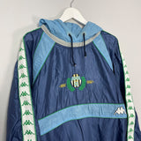 Shop 1997/98 JUVENTUS KAPPA HOODED CENTENARY TRAINING JACKET (XL), classic football shirts, vintage football shirts & retro soccer jerseys at Cult Kits