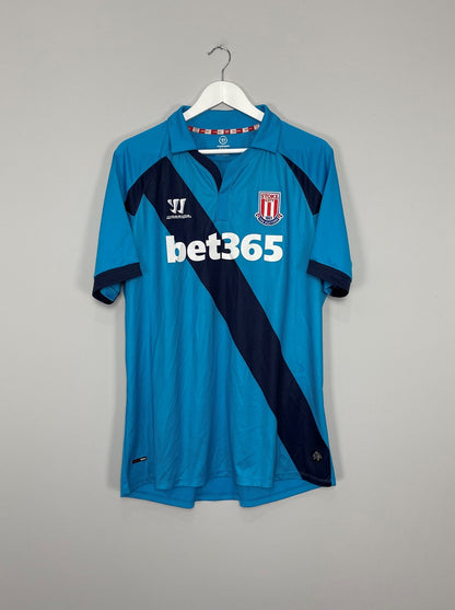 2014/15 STOKE CITY AWAY SHIRT (XL) WARRIOR