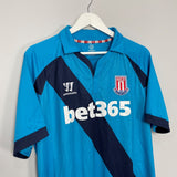 2014/15 STOKE CITY AWAY SHIRT (XL) WARRIOR