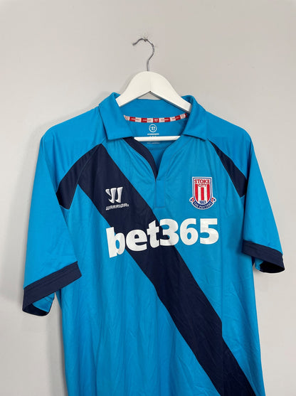 2014/15 STOKE CITY AWAY SHIRT (XL) WARRIOR