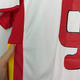 2010/11 SEVILLA PEROTTI #9 EUROPA LEAGUE HOME SHIRT (S) JOMA