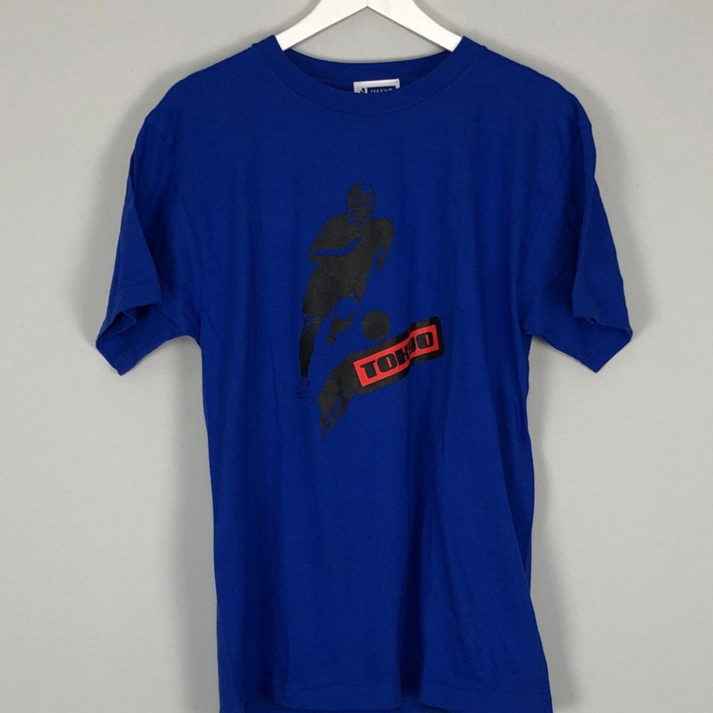 Shop 2002 FC TOKYO SUPPORTERS TEE (L) FLETS, classic football shirts, vintage football shirts & retro soccer jerseys at Cult Kits