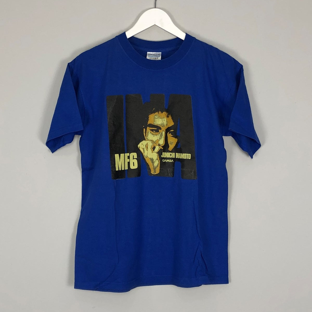 Shop 2003 GAMBA OSAKA INAMOTO SUPPORTERS TEE (M), classic football shirts, vintage football shirts & retro soccer jerseys at Cult Kits