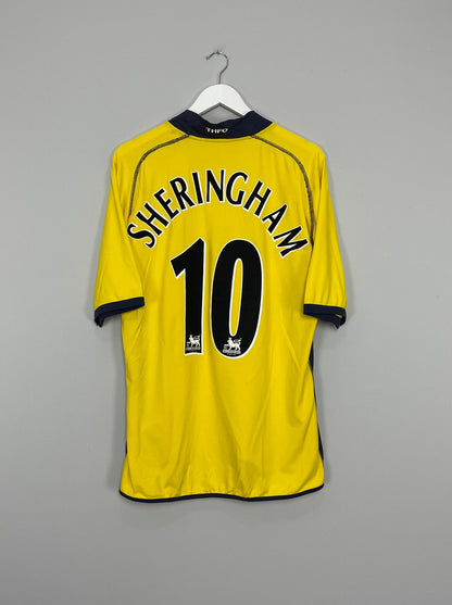 2002/03 TOTTENHAM HOTSPUR SHERINGHAM #10 THIRD SHIRT (XXL*) KAPPA