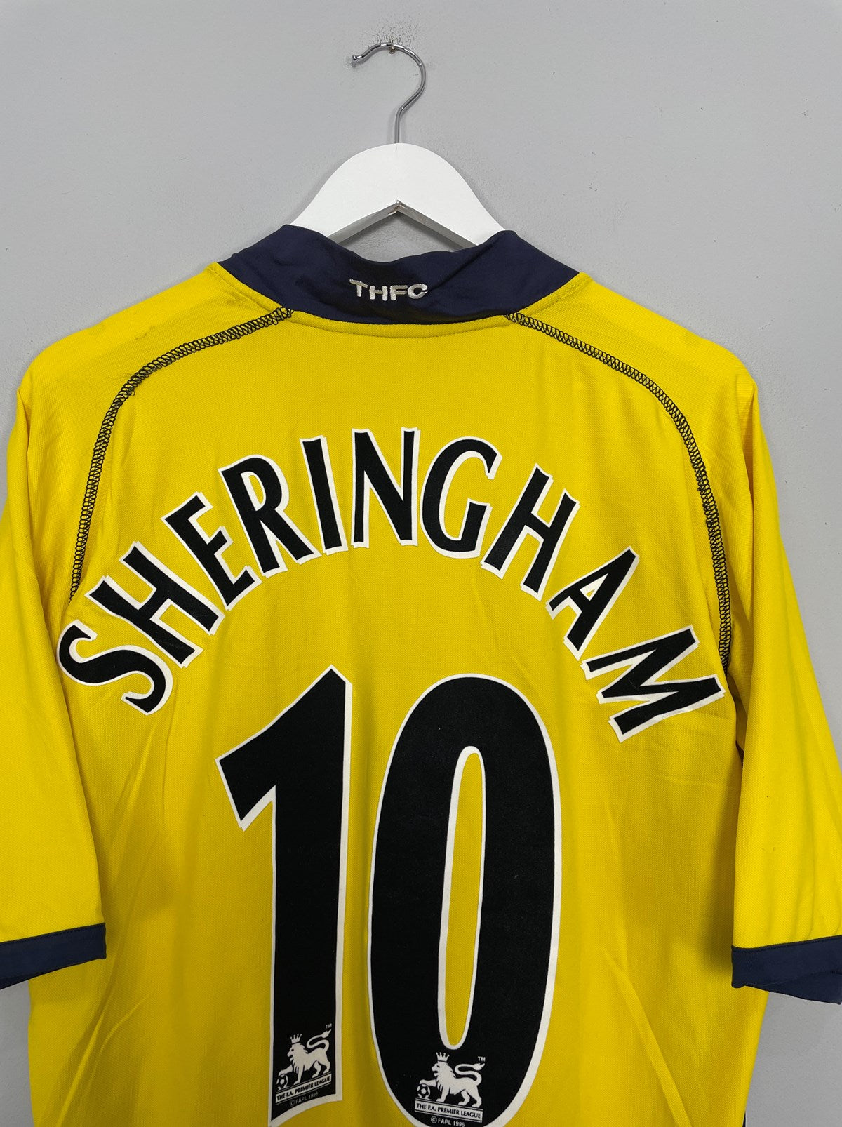 2002/03 TOTTENHAM HOTSPUR SHERINGHAM #10 THIRD SHIRT (XXL*) KAPPA