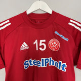 2018/19 SHEFFIELD UNITED WOMENS #15 ADIDAS TRAINING SHIRT (S) ADIDAS