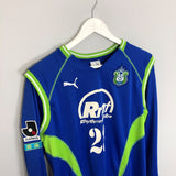 2003 SHONAN BELLMARE #23 *PLAYER ISSUE* L/S HOME SHIRT (M) PUMA