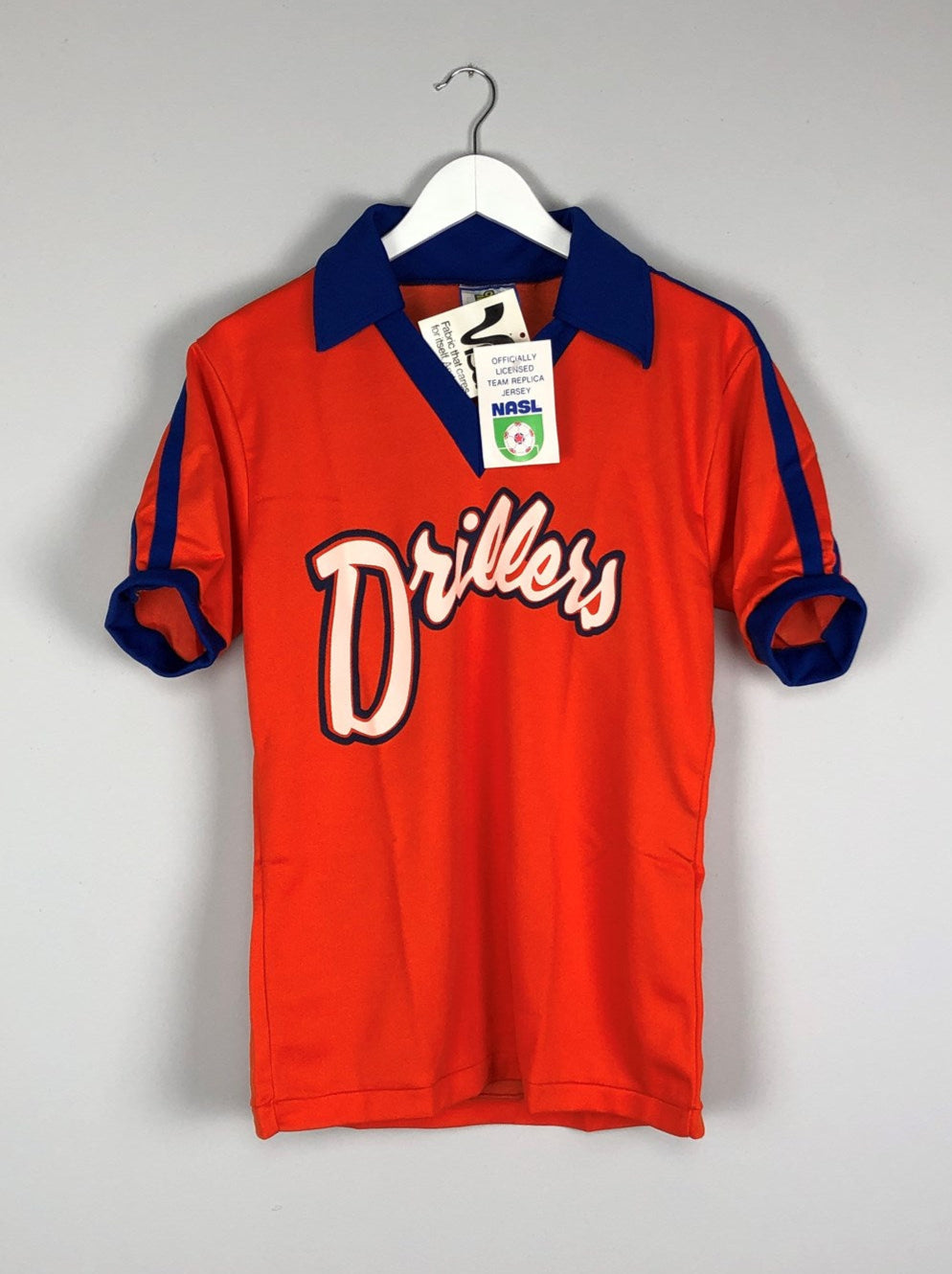 1979/82 EDMONTON DRILLERS *BNWT* HOME SHIRT (M) ADMIRAL NASL