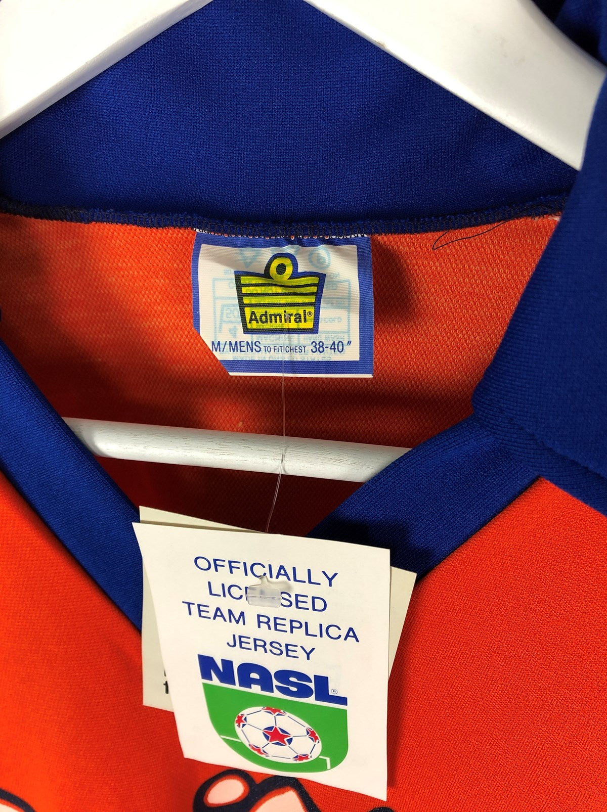 1979/82 EDMONTON DRILLERS *BNWT* HOME SHIRT (M) ADMIRAL NASL