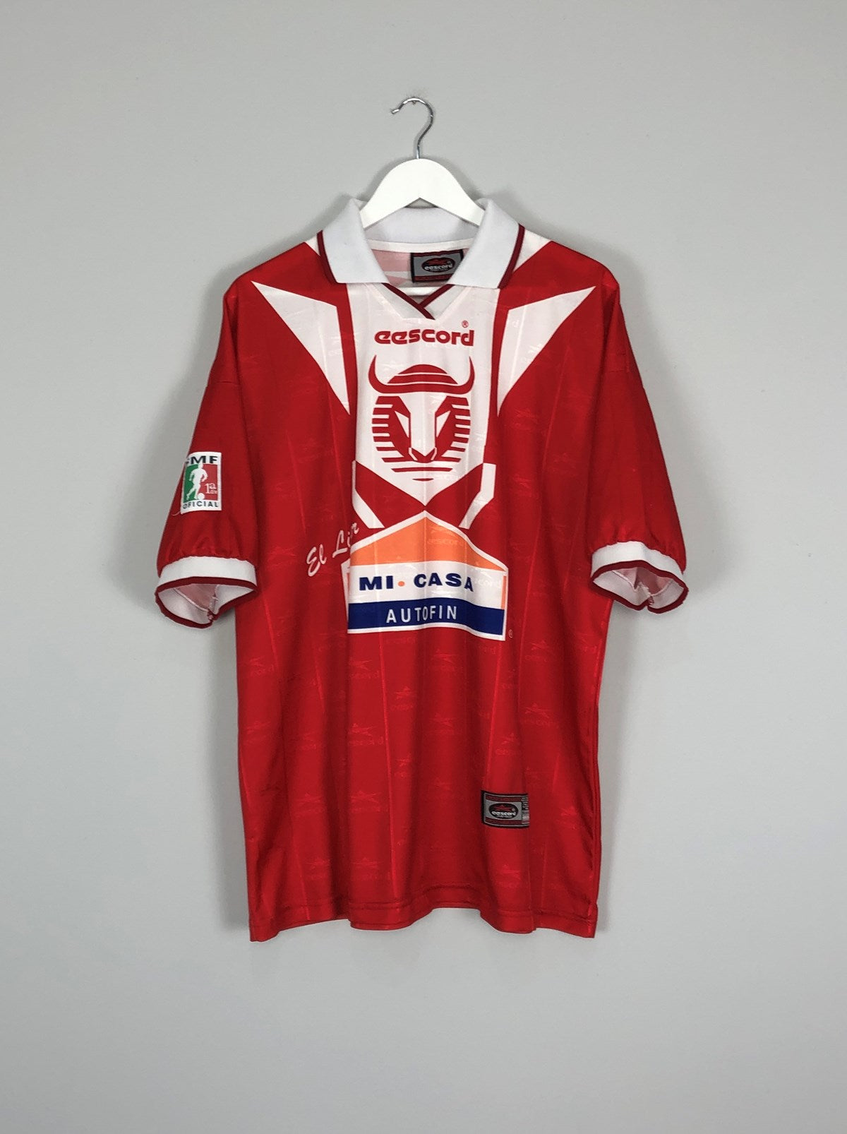 Shop 1998/99 TOROS NEZA HOME SHIRT (XL) EESCORD, classic football shirts, vintage football shirts & retro soccer jerseys at Cult Kits