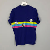2006 JAPAN ADIDAS SAMURAI BLUE SUPPORTERS TEE (M)