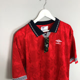 1990 UMBRO #19 ITALIA 90 *BNWT* REISSUE TEMPLATE AWAY SHIRT (MULTIPLE SIZES)