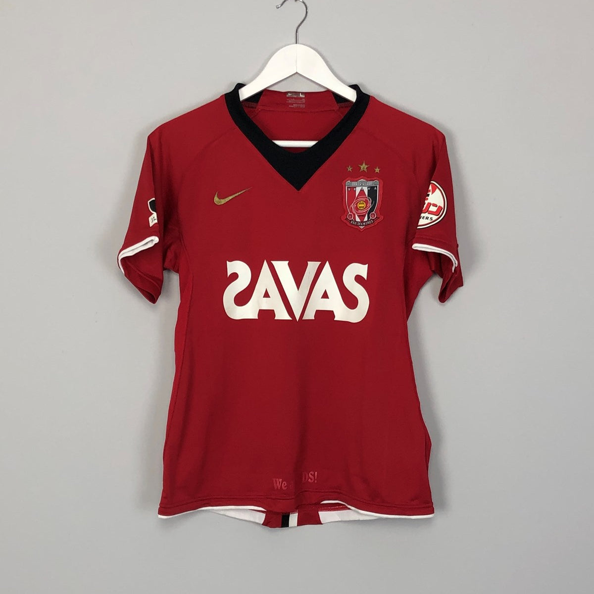 Shop 2008 URAWA RED DIAMONDS HOME SHIRT (L.KIDS) NIKE, classic football shirts, vintage football shirts & retro soccer jerseys at Cult Kits