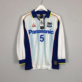 2001 GAMBA OSAKA #5 AWAY SHIRT (XL.KIDS) LE COQ SPORTIF