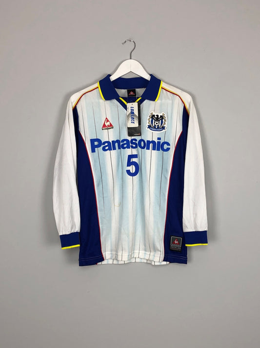 2001 GAMBA OSAKA #5 AWAY SHIRT (XL.KIDS) LE COQ SPORTIF