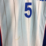 2001 GAMBA OSAKA #5 AWAY SHIRT (XL.KIDS) LE COQ SPORTIF