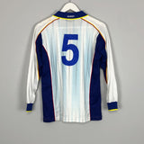 2001 GAMBA OSAKA #5 AWAY SHIRT (XL.KIDS) LE COQ SPORTIF