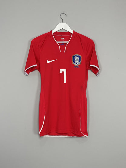 2008/10 SOUTH KOREA J.S.PARK #7 *PLAYER ISSUE* HOME SHIRT (L) NIKE