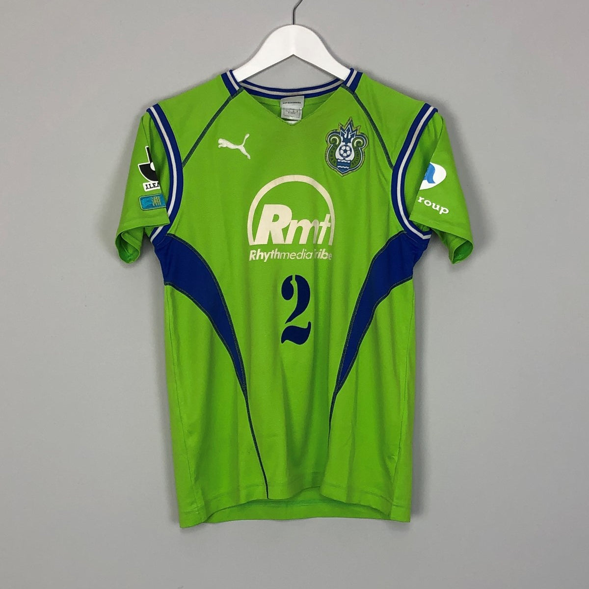 Shop 2003 SHONAN BELLMARE #2 HOME SHIRT (XS) PUMA, classic football shirts, vintage football shirts & retro soccer jerseys at Cult Kits