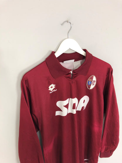 1995/96 TORINO #3 L/S HOME SHIRT (S) LOTTO