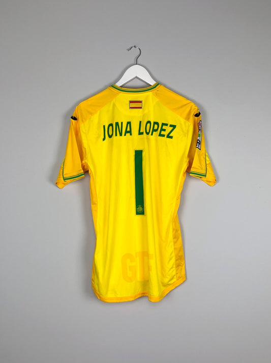 2014/15 GETAFE LOPEZ #1 *MATCH ISSUE* GK SHIRT (M) JOMA