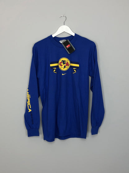 2002 CLUB AMERICA *BNWT* L/S NIKE LEISURE TEE (S)