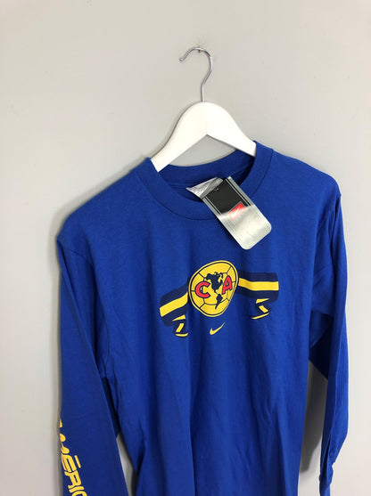 2002 CLUB AMERICA *BNWT* L/S NIKE LEISURE TEE (S)